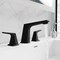 Anzzi 2-Handle 3-Hole Widespread Bathroom Faucet, Matte Black L-AZ905MB - alternate 2